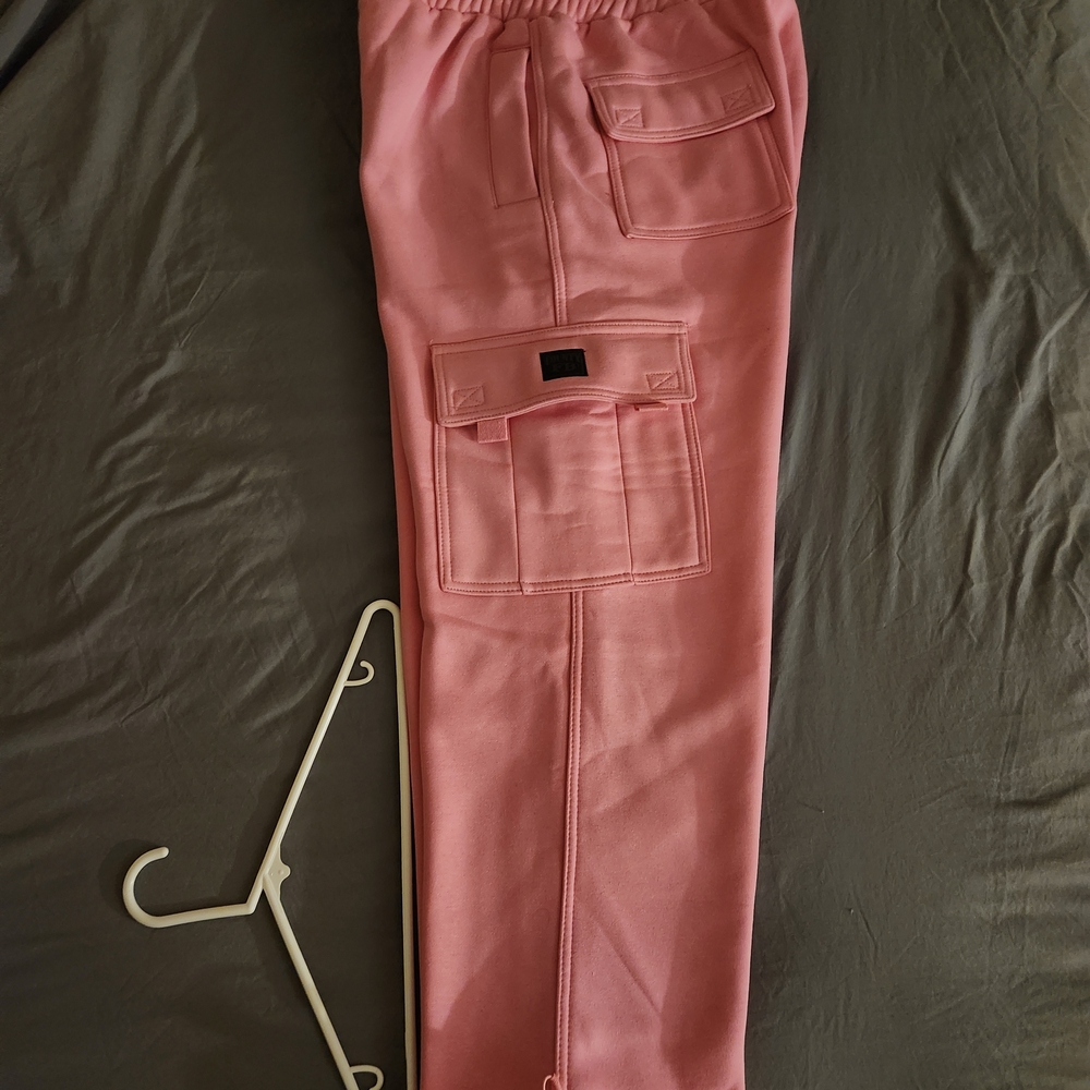 Men's Pink Cargo Pants